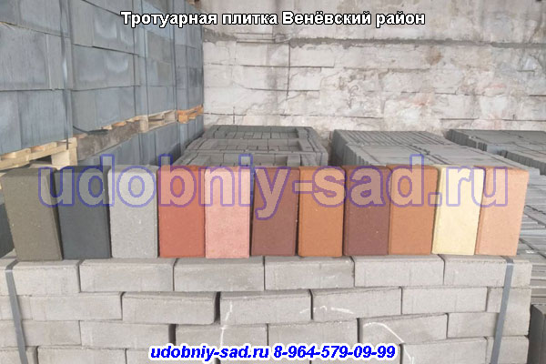 Производство и укладка тротуарной плитки в Венёвском районе Тульской области